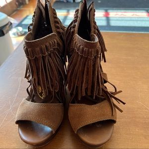 Naughty Monkey Fringe Sandal